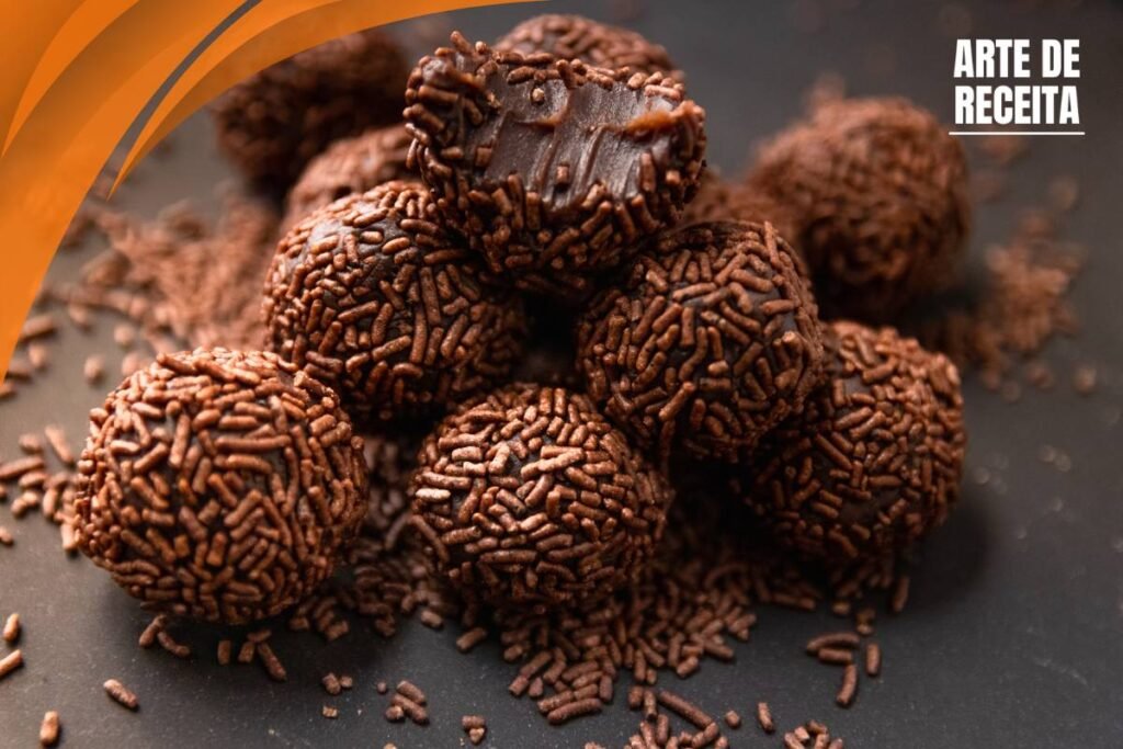 Brigadeiro com granulado