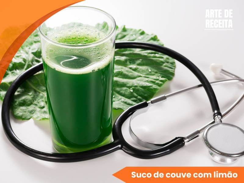 Suco de couve com limão