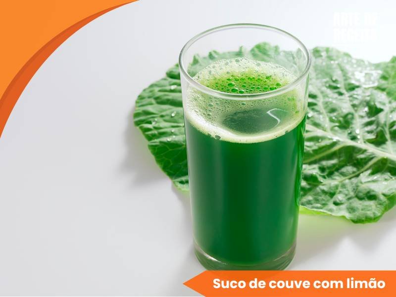 Suco de couve com limão